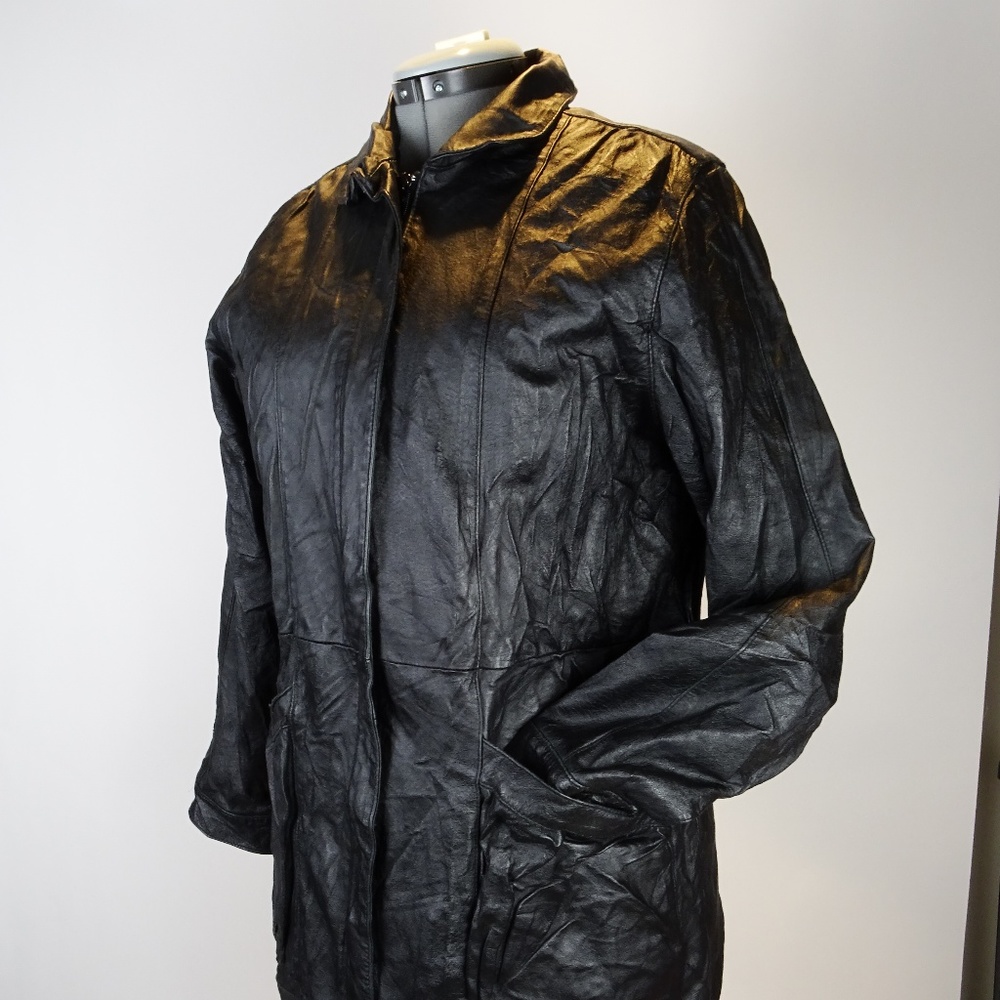 Blair Boutique Genuine Real Black Leather Women's